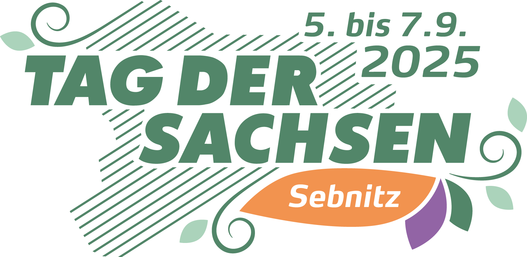 Das Logo des »Tages der Sachsen« in Sebnitz 2025